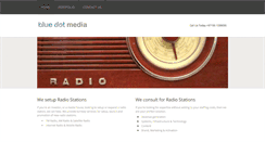 Desktop Screenshot of blue-dot-media.com
